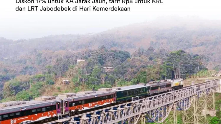 KAI Hadirkan Promo HUT ke-81 RI