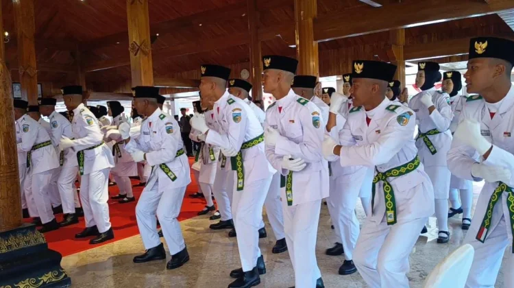 75 Paskibraka Kabupaten Kediri Disiapkan Jadi Duta Pancasila