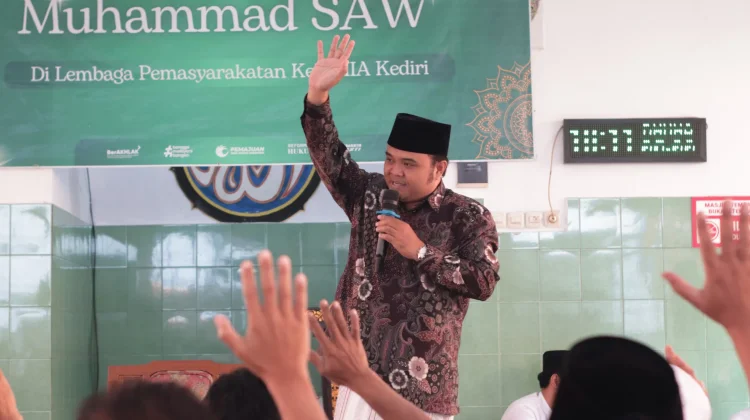 Shalawat Menggema di Lapas Kediri, Warga Binaan Temukan Cahaya Perubahan