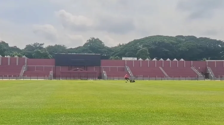 Pembenahan Stadion Brawijaya Dikebut Menjelang Musim Kompetisi
