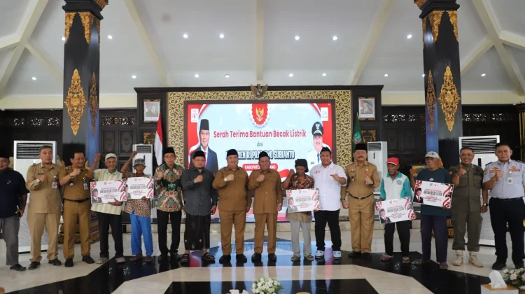 Ratusan Becak Listrik Disiagakan Layani Mobilitas Muktamirin di Jombang