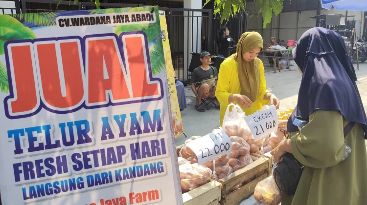 Harga Telur Cokelat di Kediri Tembus Rp22.000/kg