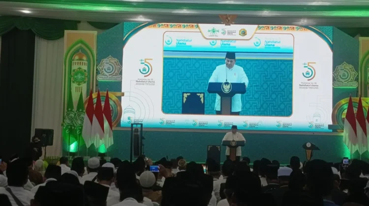 Presiden Prabowo Dorong NU Ikut Wujudkan Kesejahteraan Rakyat