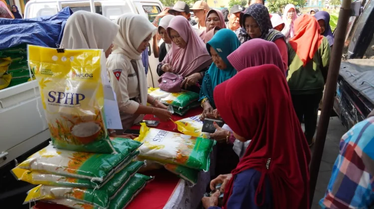 Ringankan Beban Ekonomi, Pemkab Kediri Hadirkan Pasar Murah Tahap II