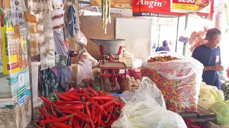 Puncak Musim Kemarau Picu Fluktuasi Harga Cabai dan Bawang di Pare