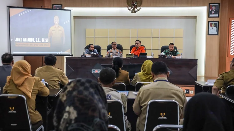 Respons Bencana Kediri Diperkuat lewat Kolaborasi Antar OPD