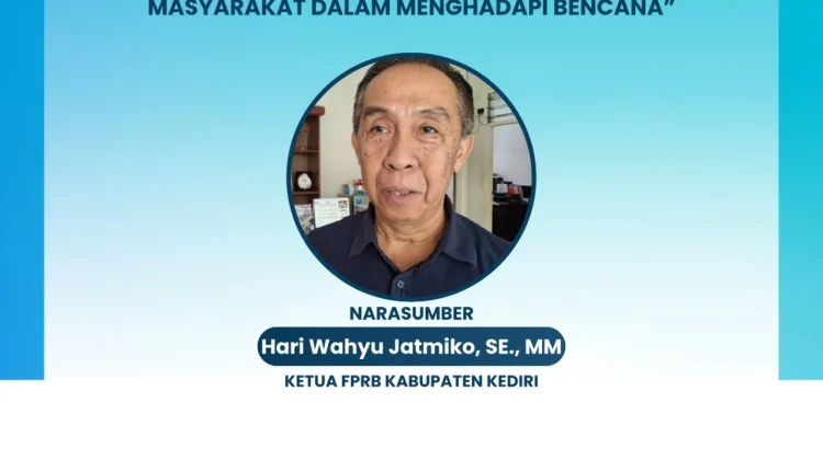 FPRB Kediri Dorong Kolaborasi Pentahelix Hadapi Bencana