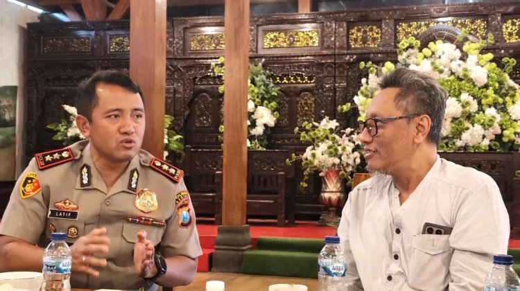 Kapolres Kediri dan PWI Dorong RRI Terus Hadirkan Berita Menyejukkan