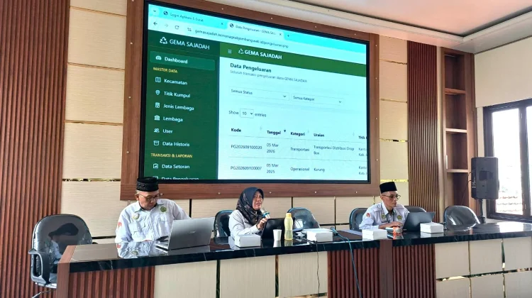 Kemenag Jombang Digitalisasi Pelaporan Gema Sajadah