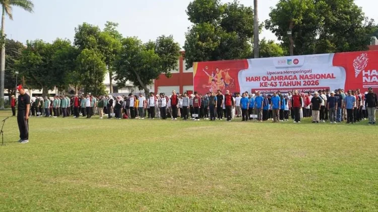 Haornas 2026, Pemkab Kediri Dorong Masyarakat Terapkan Budaya Olahraga