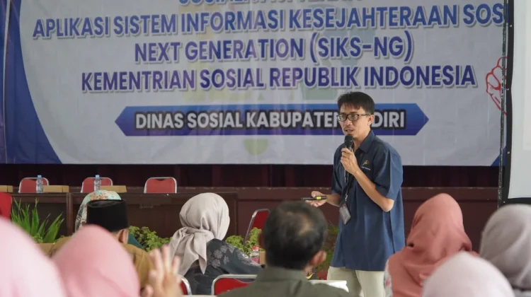 Percepat Perbaikan Desil, Dinsos Kabupaten Kediri Berikan Pembekalan Teknis