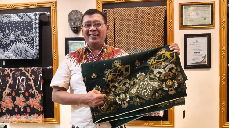 Menjaga Batik Tetap Bernyawa, Pengrajin Kediri Lahirkan Motif Panji Galuh