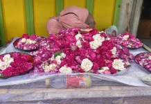 Penjualan Bunga Mawar menjelang Puasa Meningkat