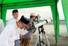 Cuaca Mendung, Rukyatul Hilal di Jombang Tidak Terlihat