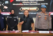 Ramadan, Satresnarkoba Polres Kediri Tangkap 26 Tersangka