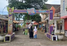 Kampoeng Kuliner Kaliombo Warnai Ramadan di Kota Kediri