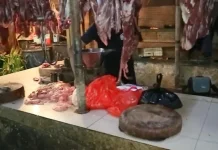 Wabah PMK Tak Pengaruhi Penjualan Daging Sapi di Jombang