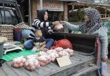 Cuaca Ekstrem Picu Inflasi Kota Kediri pada Februari 2026