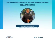Optimalisasi Sistem 'Guna Ulang' saat Ramadan dan Lebaran