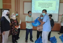 Puluhan Pasien Penyakit Menular Terima Bantuan Paket IWANIK