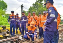 Mendekati Lebaran, KAI Cek Lintas Talun-Tulungagung