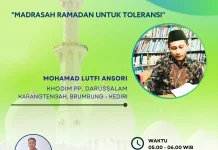 Ramadan sebagai Madrasah untuk Gelorakan Toleransi