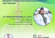 Menjemput Puncak Keutamaan Ramadan di Sepuluh Hari Terakhir