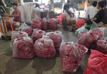Pasokan Melimpah Harga Aneka Cabai di Kediri Turun