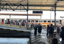 H-6 Lebaran, Pemudik Mulai Memadati Stasiun KA Kediri