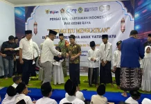 Santuni Anak Yatim, PWI Kediri Raya Pertegas Sisi Humanis Insan Pers