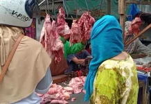 Menjelang Lebaran, Harga Daging di Jombang Tembus Rp120.000