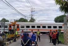 KAI Catat Dua Insiden Laka Kereta Api jelang Lebaran