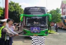 Pemkab Kediri Fasilitasi Keberangkatan 100 Peserta Program Balik Gratis