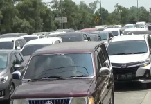 Puncak Arus Mudik, Volume Kendaraan di Tol Jomo Capai 268 Persen