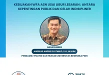 WFA ASN Harus Jamin Pelayanan Publik Prima
