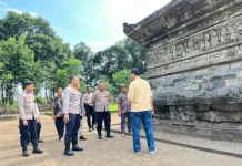 Antisipasi Lonjakan Wisatawan, Kapolres Kediri Pantau Objek Wisata