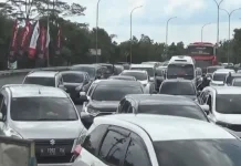 Arus Balik Lebaran, Mobilitas Kendaraan di Tol Jomo Naik 14,53 Persen