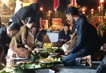 Warga Kediri Gelar Tradisi Metri Hyang Bagawanta Bhari