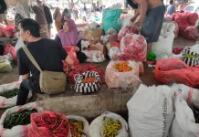 Harga Cabai di Pasar Induk Kediri Turun