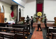 Polisi Kediri Jaga Kondusivitas Ibadah Paskah 2026