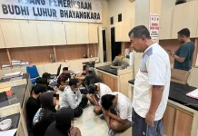 Polres Kediri Amankan 13 Pelaku Pengeroyokan