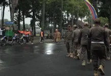 Tegakkan Perda, Pemkab Jombang Lakukan Penertiban PKL Liar