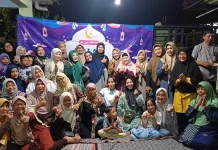 Akhir Bulan Syawal, Warga Kediri Antusias Gelar Halalbihalal