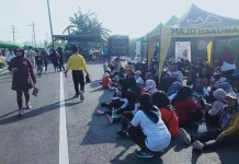 Mlaku Bareng Turut Sawah Berhadiah Kambing Banjir Peserta