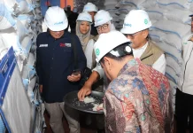 Tinjau Gudang Bulog Candirejo, Bimantoro Pastikan Stok Beras Nganjuk Aman