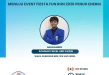 Fiesta Fun Run 2026: Upaya BEM FIKS UNP Kediri Ajak Warga Hidup Sehat