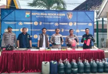 Satreskrim Polres Kediri Amankan Pelaku Penyalahgunaan BBM Bersubsidi