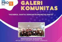 DIKTA Jadi Wadah Pemberdayaan Penyandang Disabilitas di Kediri