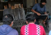 Menjelang Kurban, Bengkel Asah Pisau Mulai Dipadati Pelanggan