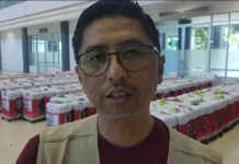 Jemaah Haji Kabupaten Kediri Kumpulkan Koper di Convention Hall SLG